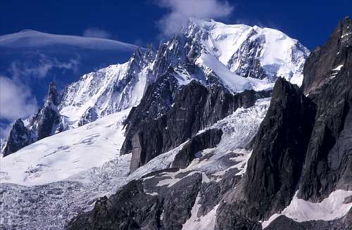 Vallée Blanche and Mont Blanc de Tacul