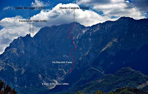 Monte Camicia-North Face