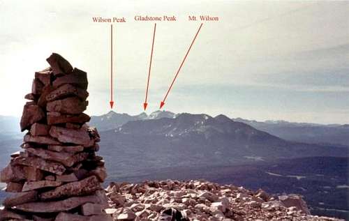 The Wilson's from the summit...