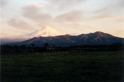 Mount Egmont taken from west...