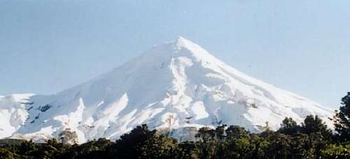 Mount egmont from the east...