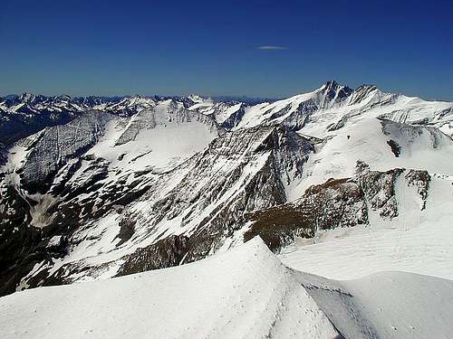 On the summit of Grosses...