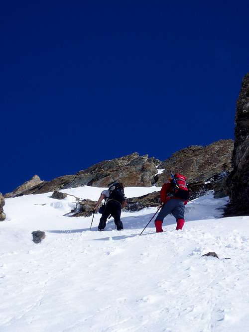 Nearly at the summit of Vignemale