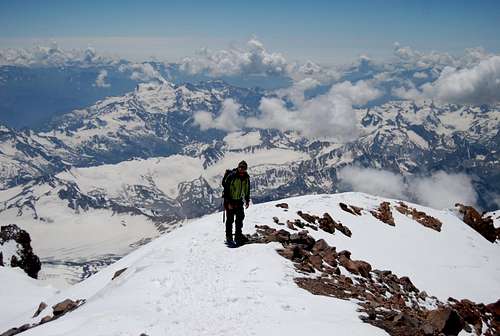 Summit Ridge of Elbrus