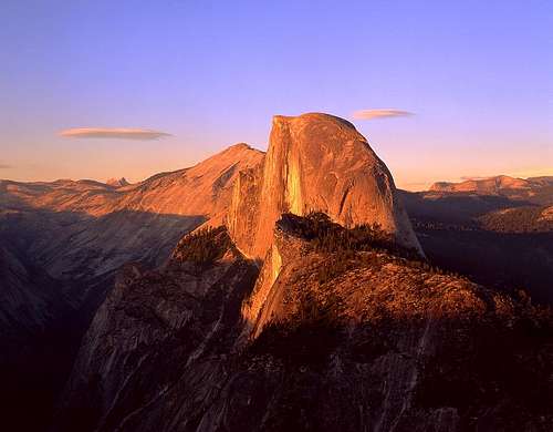 Half Dome from Glacier Point,...
