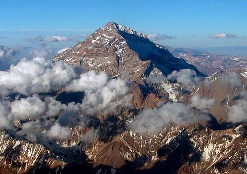 The West face of Aconcagua,...