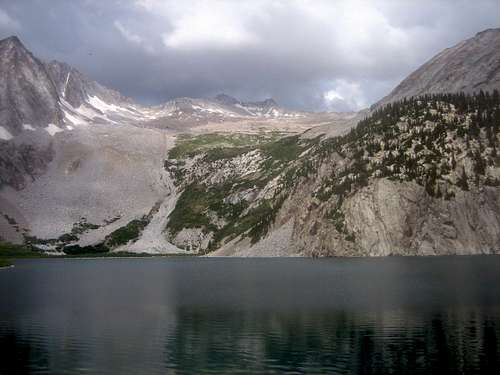 Snowmass Mountain from Snowmass Lake