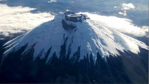 Cotopaxi from the air - II