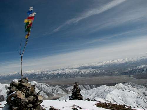 Winter lanscape in Central Tibet