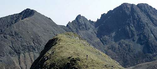 Clach Glas and Blaven from Marsco