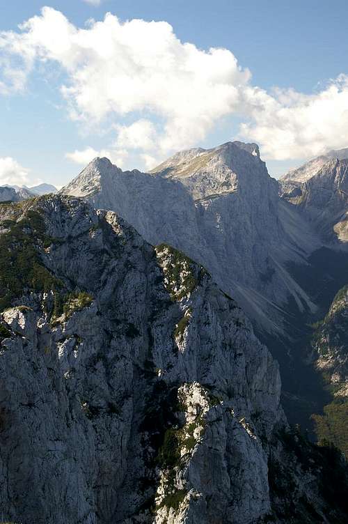 Mali Draski vrh (2132m) and Veliki Draski vrh (2243m)