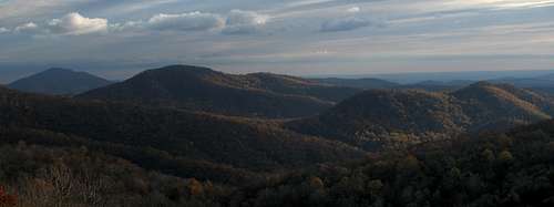 The Peak from Skyline Drive
