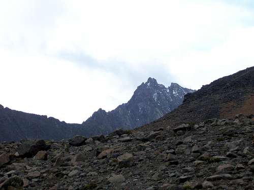 Peak north of Cerani