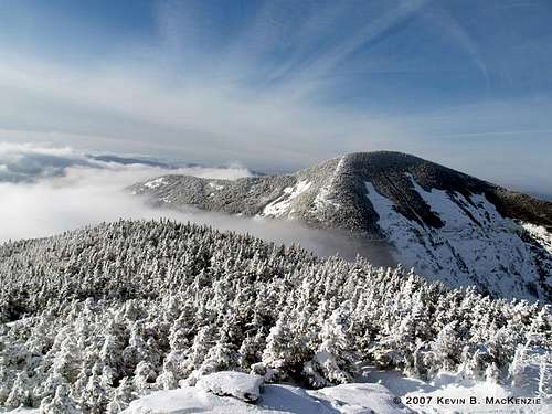Winter on Giant Mountain's East Face Slide