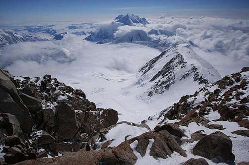 Mt. Foraker from West Buttress