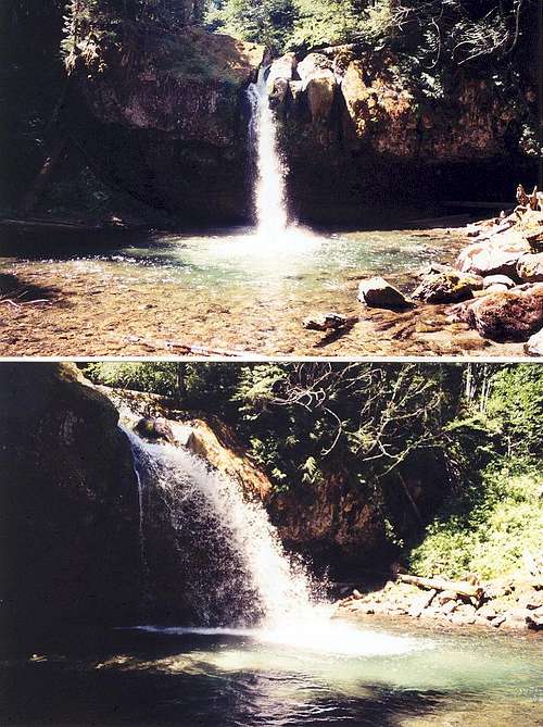 This is Iron Creek Falls,...