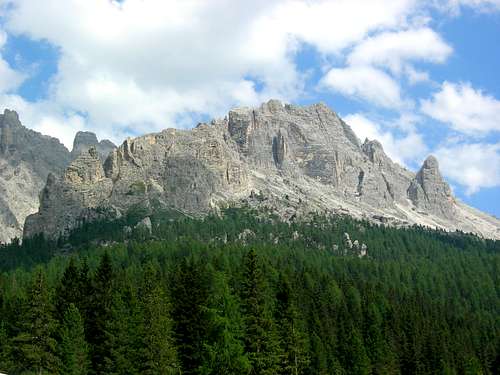 SW range of Cadini di Misurina