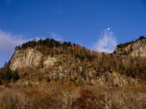 Moon over the Frankenstein Cliffs