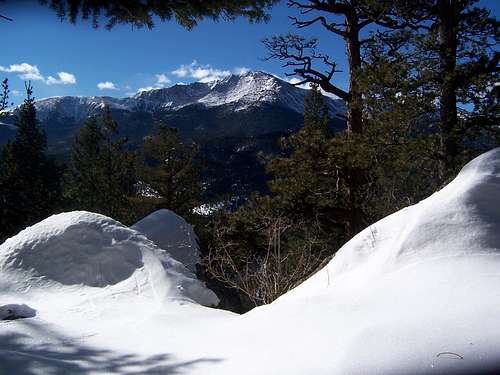 Pikes Peak from Mount Manitou