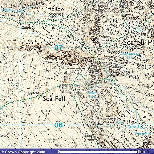 Scafell Map