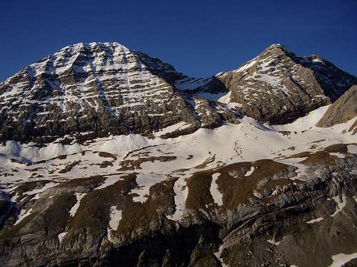 Traverse to the Breche du Roland - western end