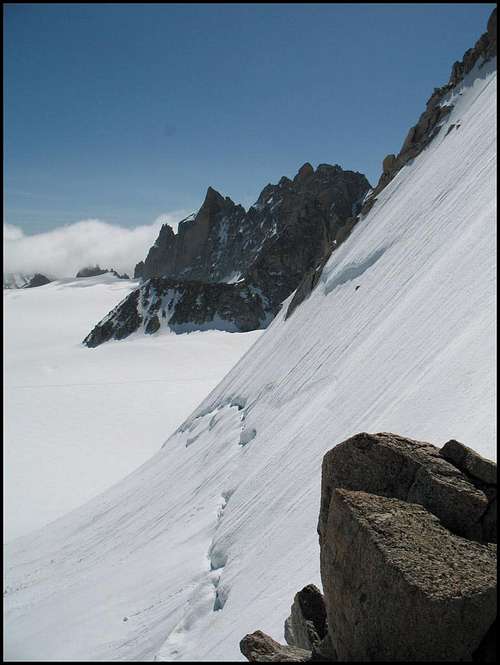 North Face of the Tete Blanche
