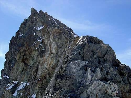 Finsteraarhorn 4274m - North-west ridge