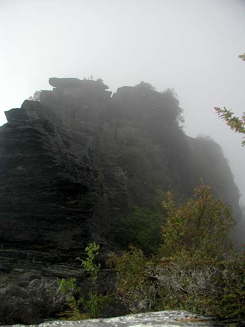 Misty mountain