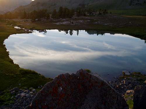 Alaska Basin, Sunset Lake