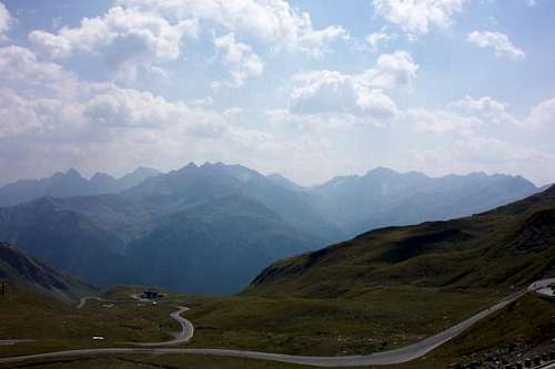 View from Hochtor, with...