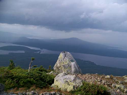 Storm closing in From Avery Peak