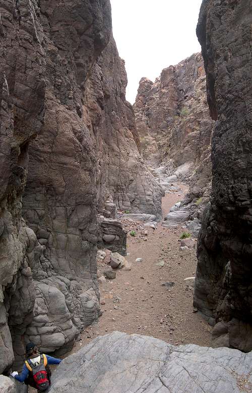 Narrows in Cleo Canyon