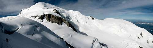 Montblanc's summit as seen...