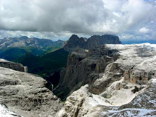 view from Sella
