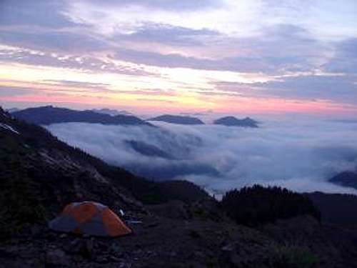 High Camp Sunrise