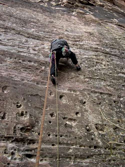 Leading the slab on pitch one...