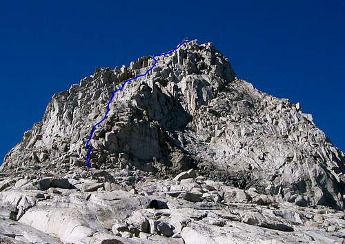 Southeast Ridge and East Face of Picture Peak.