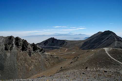 Nevado de Toluca View from Crater Rim