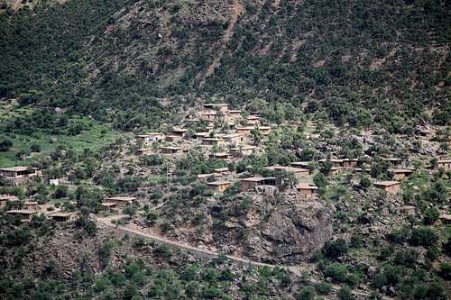 An old village of North Pakistan