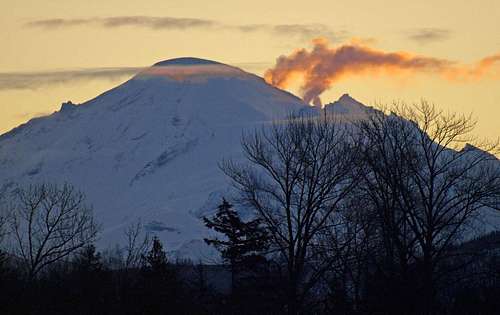Is Mt. Baker erupting?