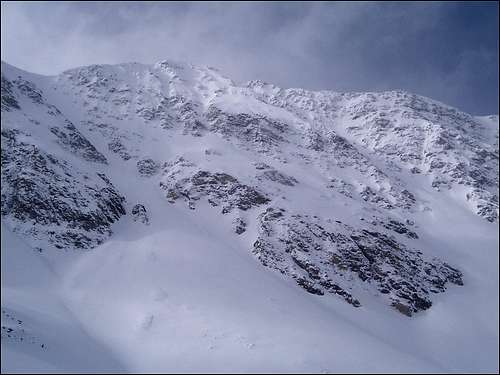 A snowy Torrey's Peak