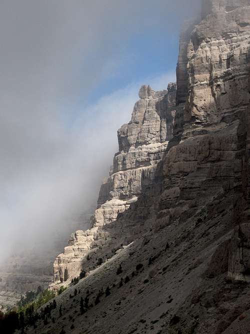 Breccia Cliffs of Mount Sublette, Wyoming
