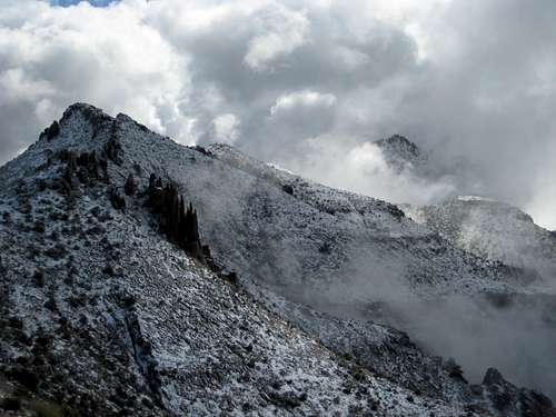 Superstition Ridge in Winter