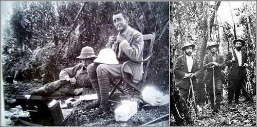 Duke of Abruzzi - Rwenzori 1906 collage