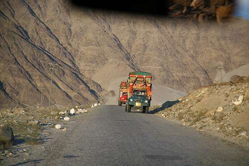 On Karakoram Highway