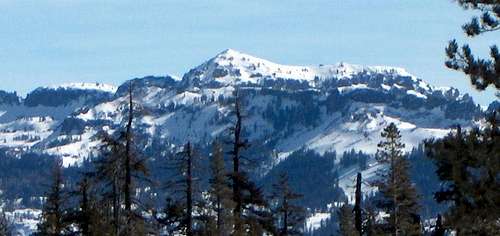 Stanislaus Peak from Osbourne Ridge