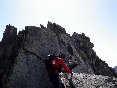 Climbing Margalida