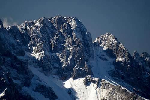 Velika Martuljska Ponca (2592m), Mala Ponca (2502m)