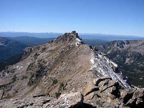 Majestic Marten Peak from the...