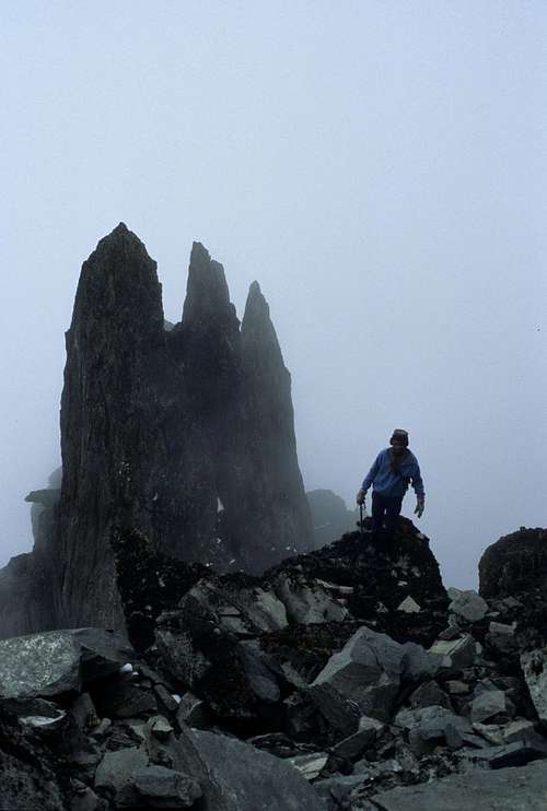 Summit Ridge, Kraepelin Peak Mt. Emin